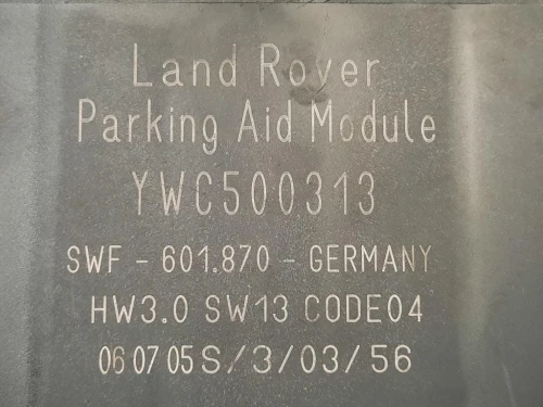 Centralina Sensori Parcheggio Paraurti ANT YWC500313 Land Rover Range Rover Sport I 2005