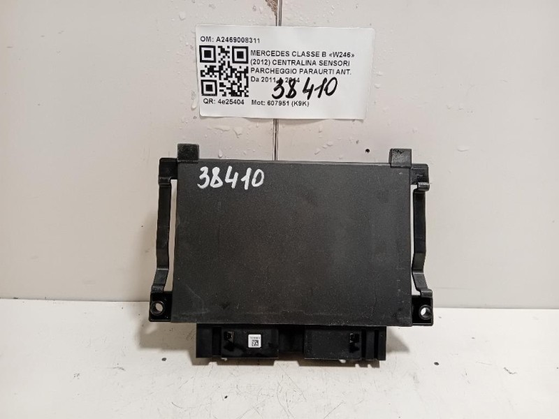 Centralina Sensori Parcheggio Paraurti ANT A2469008311 Mercedes Classe B W246 2012