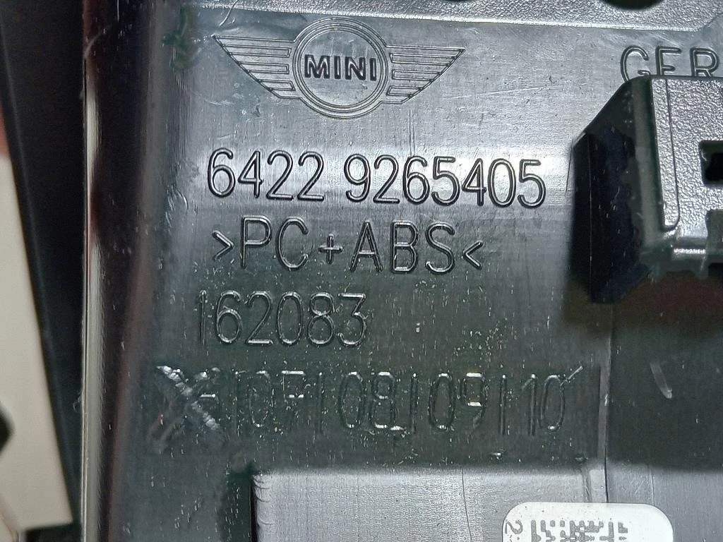 Griglia Condotto ARIA Cruscotto Centrale SX 6422 9265405 Mini MINI Cooper F56 2014