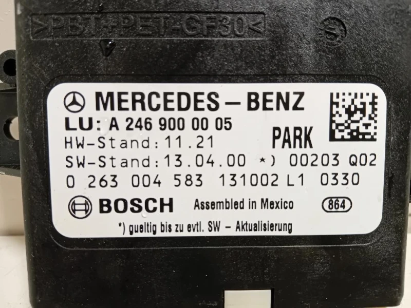 Centralina Sensori Parcheggio Paraurti ANT A2469000005 Mercedes Classe B W246 2012
