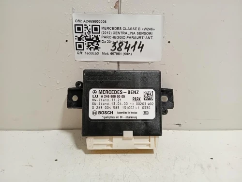 Centralina Sensori Parcheggio Paraurti ANT A2469000005 Mercedes Classe B W246 2012