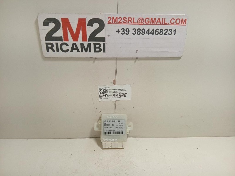 Centralina Sensori Parcheggio Paraurti ANT A1715451732 Mercedes Classe SLK R171 2004