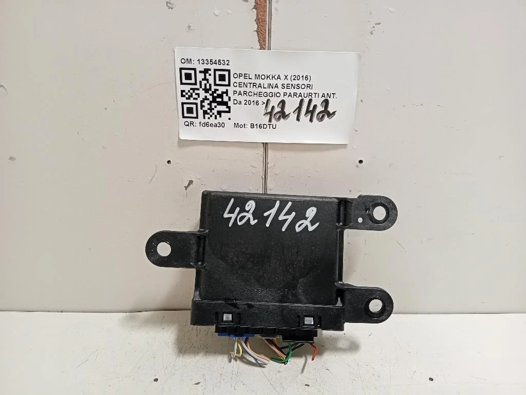 Centralina Sensori Parcheggio Paraurti ANT 13354532 Opel Mokka X 2016