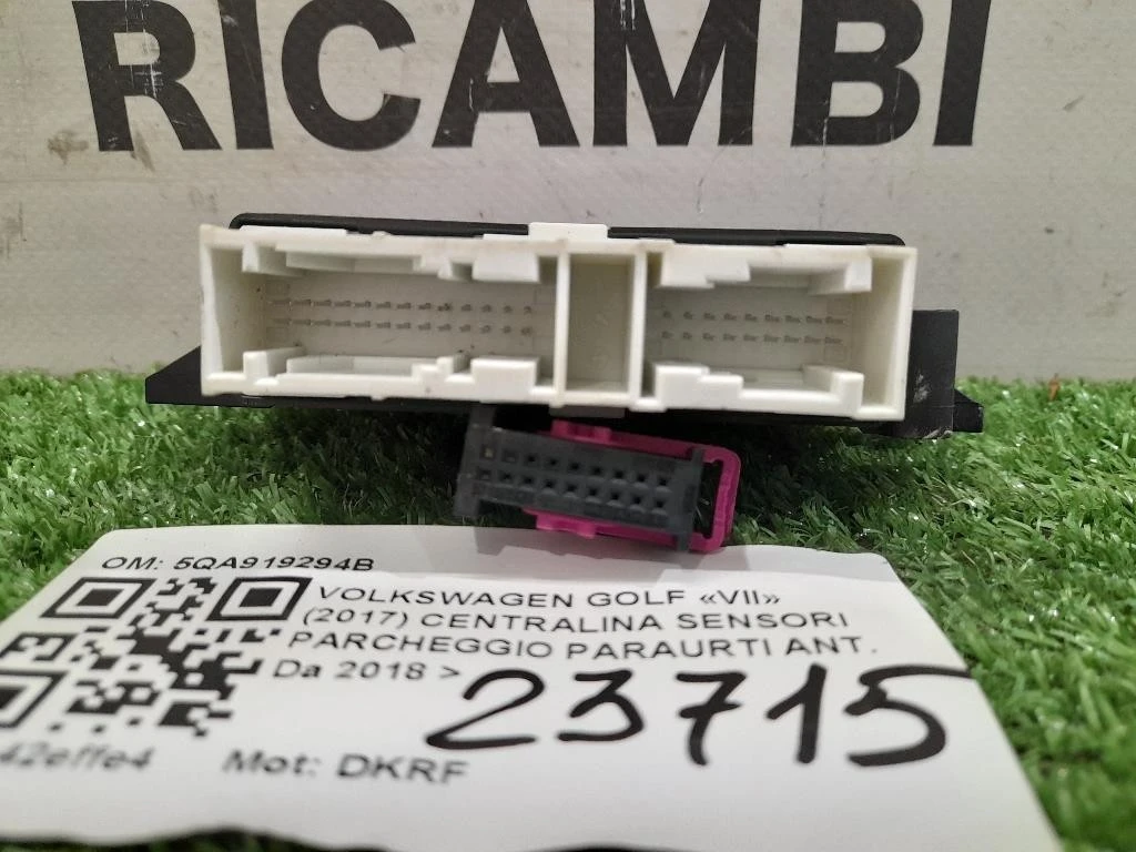 Centralina Sensori Parcheggio Paraurti ANT 5QA919294B ANT Volkswagen GOLF VII 2017