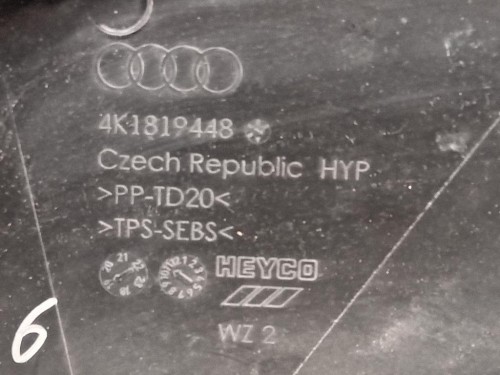 Griglia Condotto ARIA Parabrezza 4K1 819 448 Audi A6 4a5c8 Avant 2018