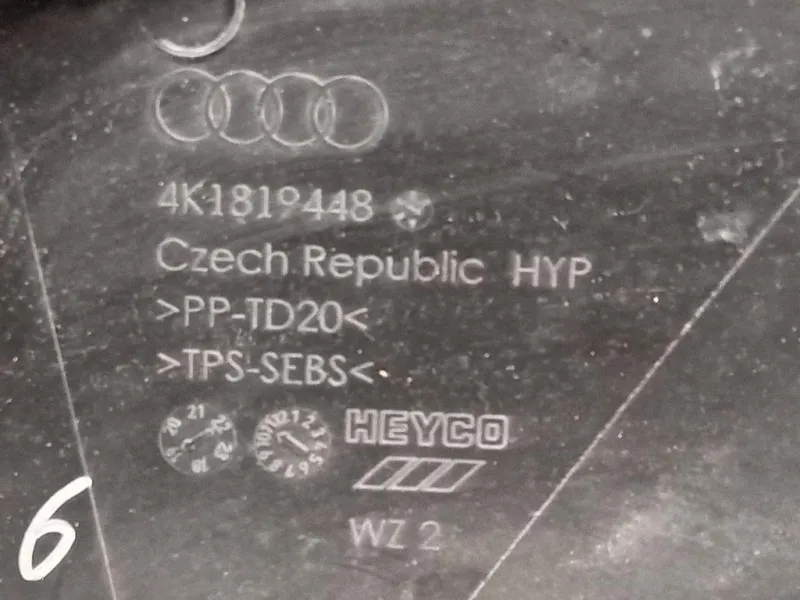 Griglia Condotto ARIA Parabrezza 4K1 819 448 Audi A6 4a5c8 Avant 2018