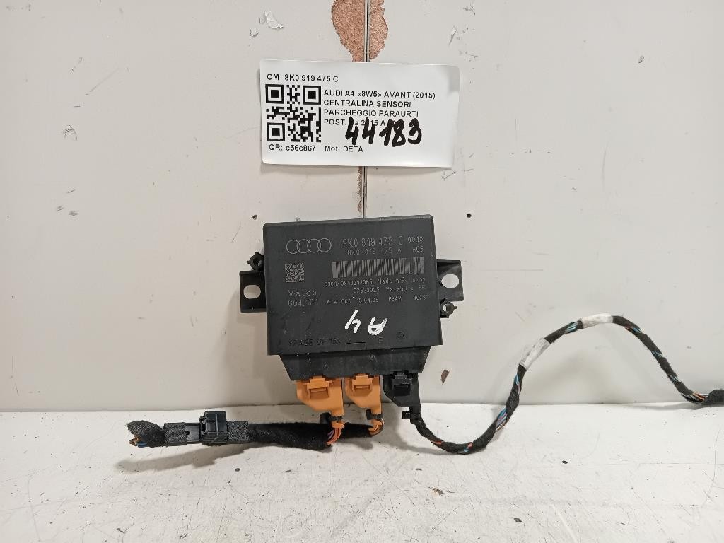 Centralina Sensori Parcheggio Paraurti POST 8K0 919 475 C Audi A4 8W5 Avant 2015
