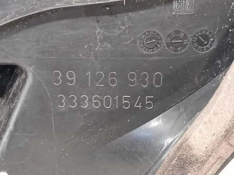 Griglia Condotto ARIA Parabrezza 39126930 Opel Astra K 2016