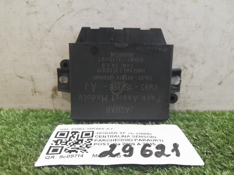 Centralina Sensori Parcheggio Paraurti POST 6W83-15K866-AJ Jaguar XF I 2008