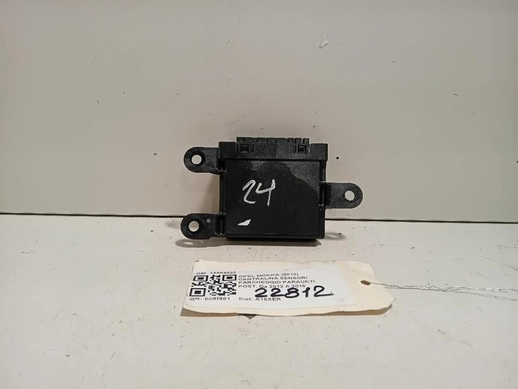 Centralina Sensori Parcheggio Paraurti POST 13354532 Opel Mokka 2013
