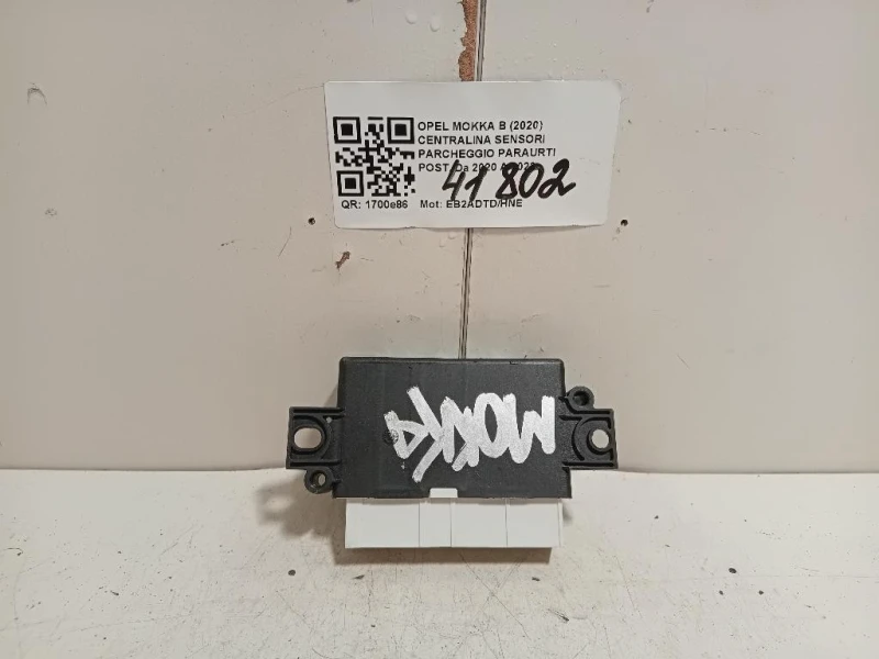 Centralina Sensori Parcheggio Paraurti POST 9842516380 Opel Mokka B 2020