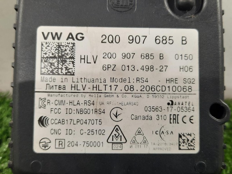 Centralina Sensori Parcheggio Paraurti POST 2Q0907685A SX Volkswagen T-roc 2017