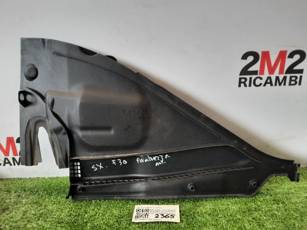 Griglia Copertura Cunetta Acqua 51717405638 SX Bmw Serie 3 F30 Berlina 2015