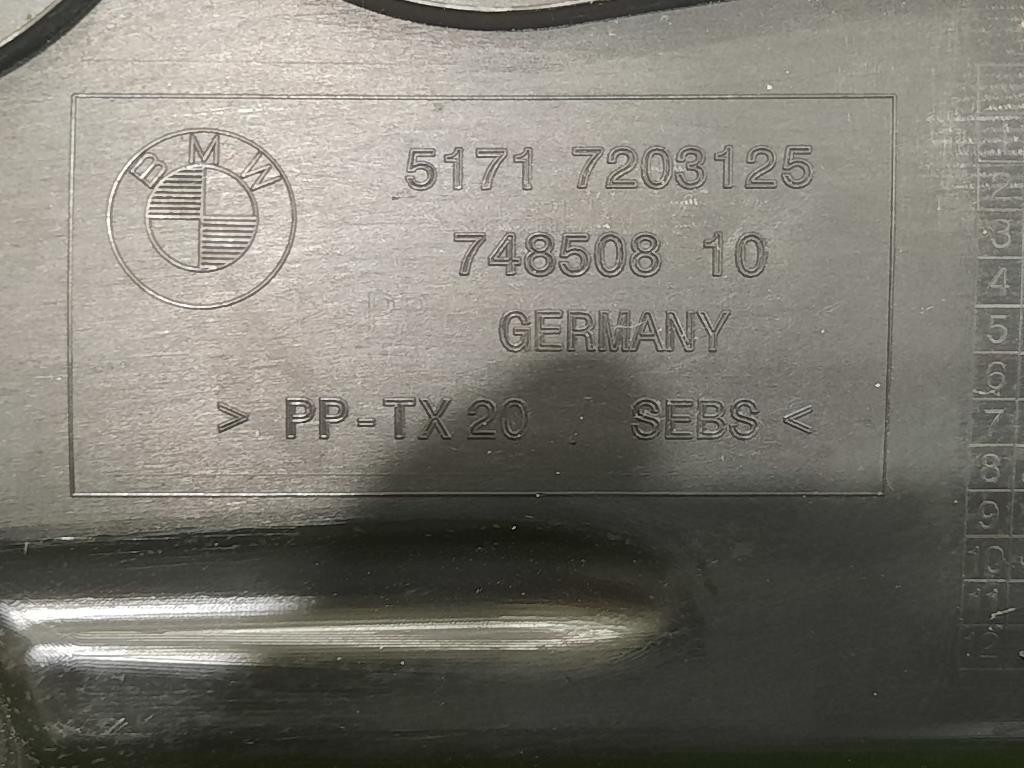 Griglia Copertura Cunetta Acqua 5171 7203125 COPRIPARABREZZA Bmw Serie 5 F10 Berlina 2012