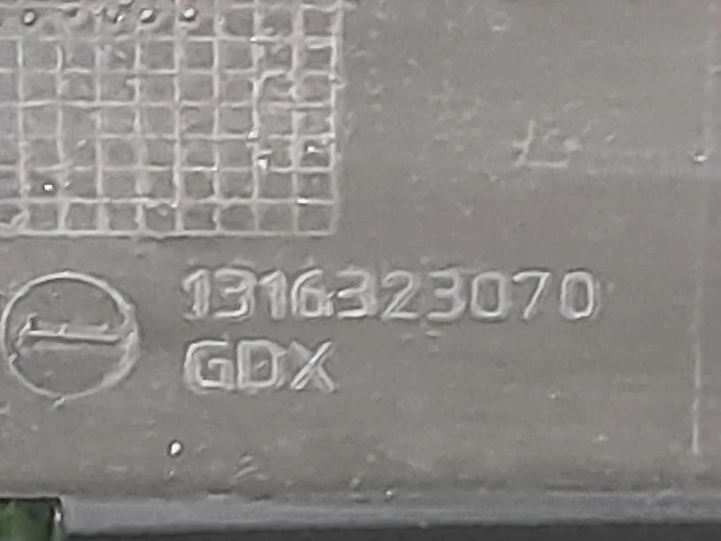 Griglia Copertura Cunetta Acqua 1316323070 Citroen Jumper III 2014