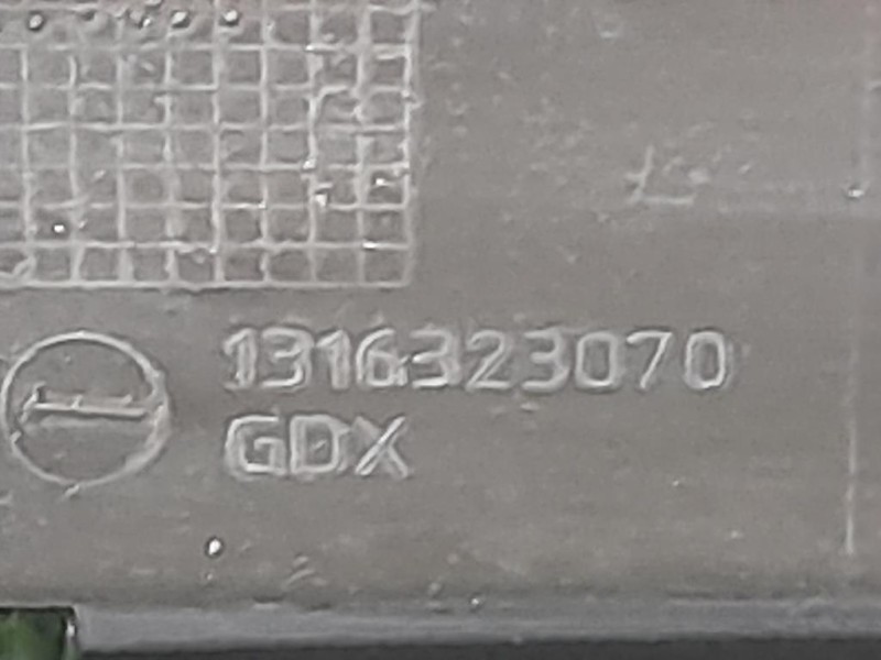 Griglia Copertura Cunetta Acqua 1316323070 Citroen Jumper III 2014