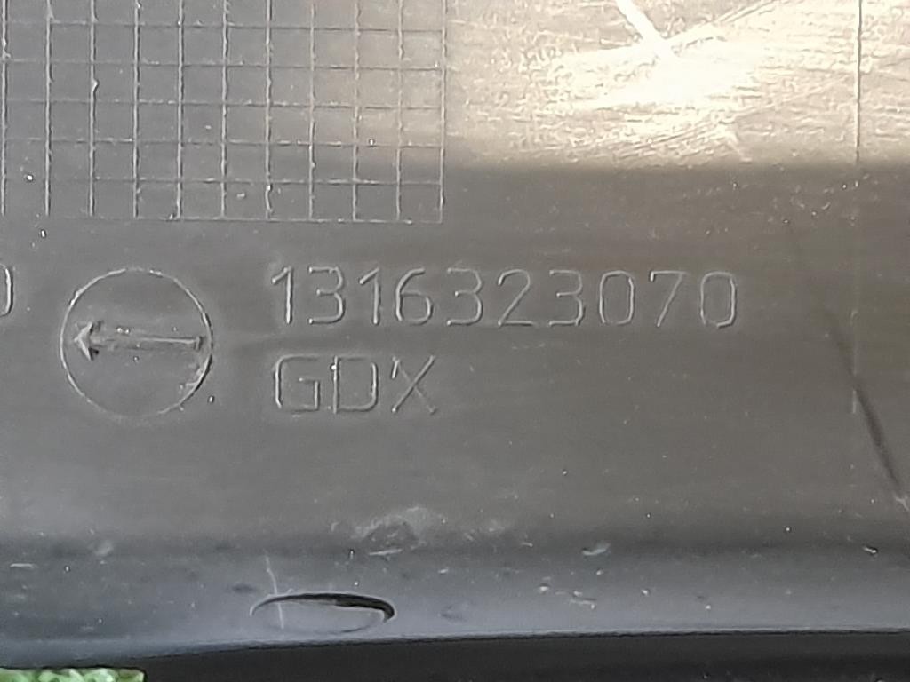 Griglia Copertura Cunetta Acqua 1316323070 Citroen Jumper III 2014