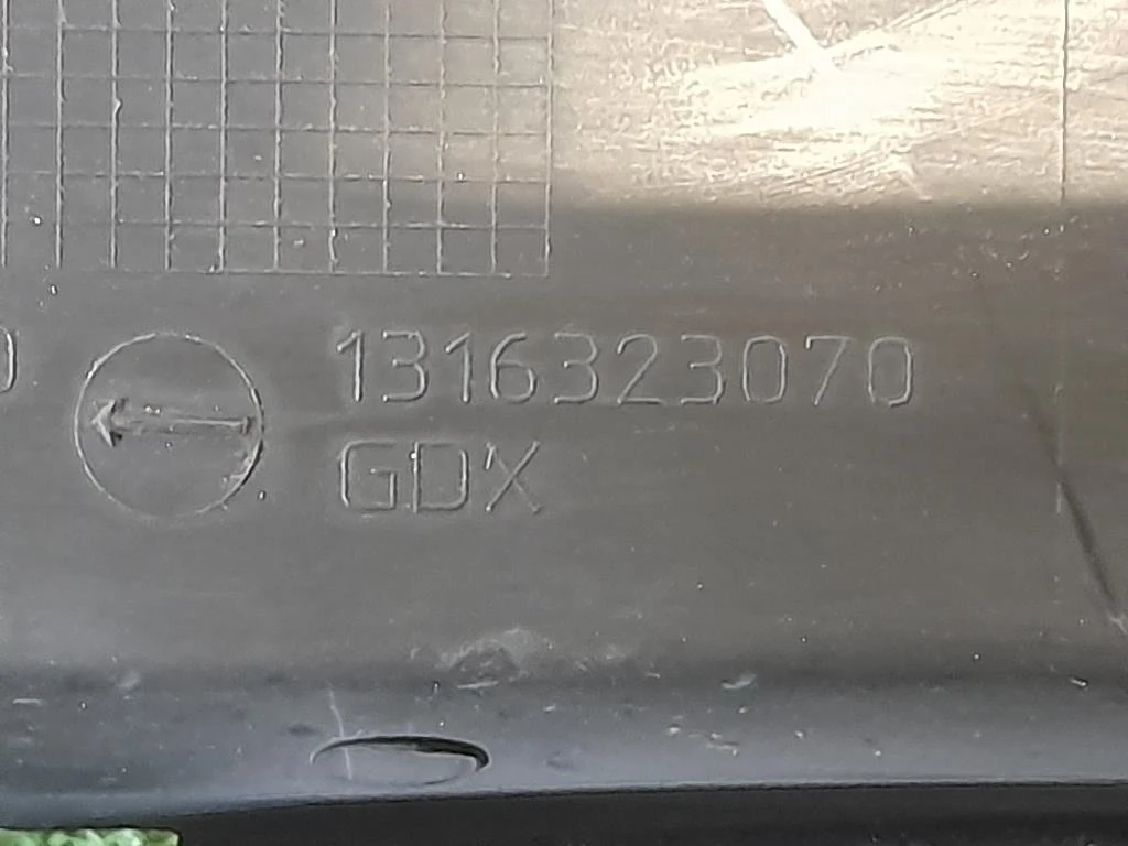 Griglia Copertura Cunetta Acqua 1316323070 Citroen Jumper III 2014