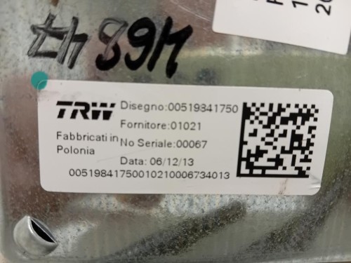 Griglia Copertura Cunetta Acqua 1316323070 Citroen Jumper III 2014