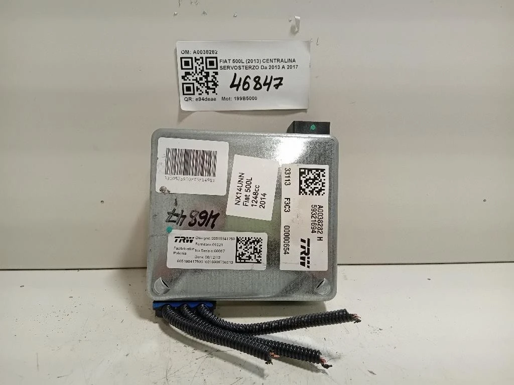 Centralina Servosterzo A0038282 Fiat 500L 2013