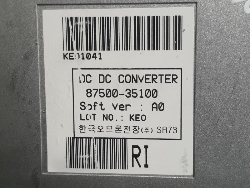 Centralina Servosterzo 87500-35100 Ssangyong Tivoli 2015