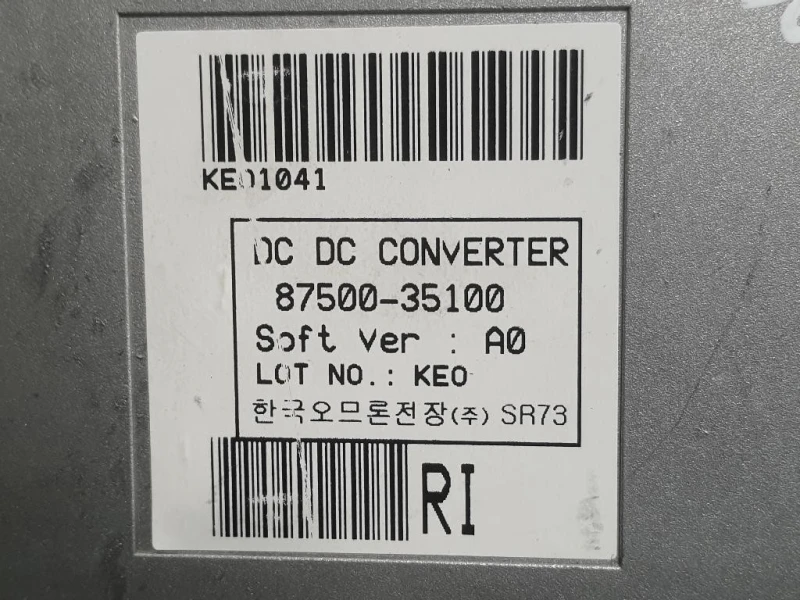 Centralina Servosterzo 87500-35100 Ssangyong Tivoli 2015