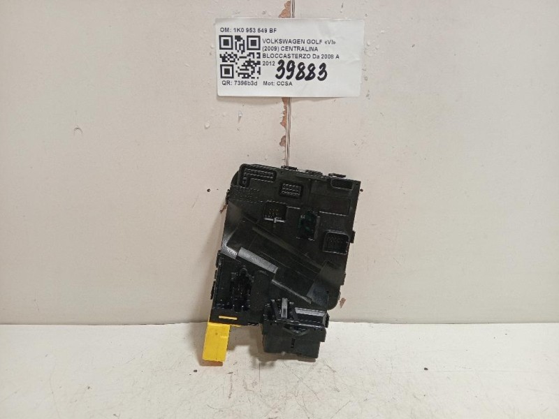 Centralina Servosterzo 1K0 953 549 BF 1K0953549BF Volkswagen GOLF VI 2009