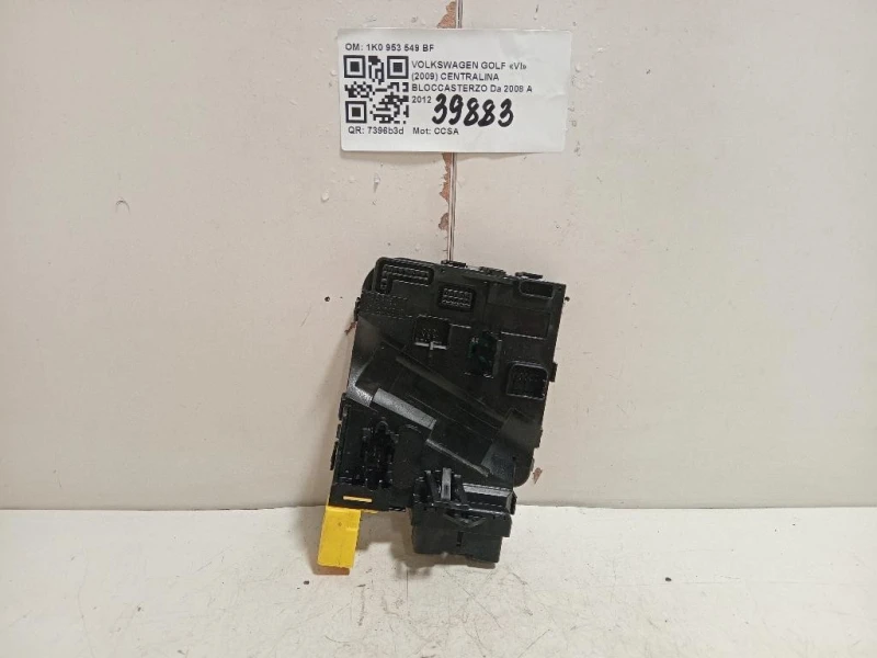 Centralina Servosterzo 1K0 953 549 BF 1K0953549BF Volkswagen GOLF VI 2009