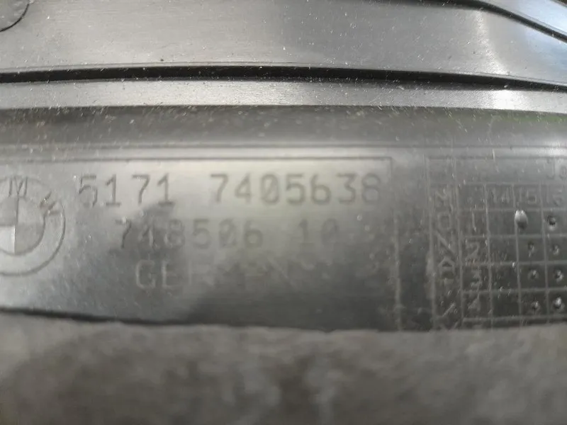 Griglia Copertura Cunetta Acqua SX 7405638 Bmw Serie 3 F30 Berlina 2012