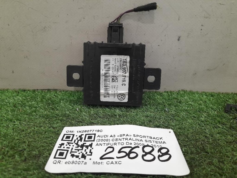 Centralina Sistema Antifurto 1K0907719C Audi A3 8PA Sportback 2008