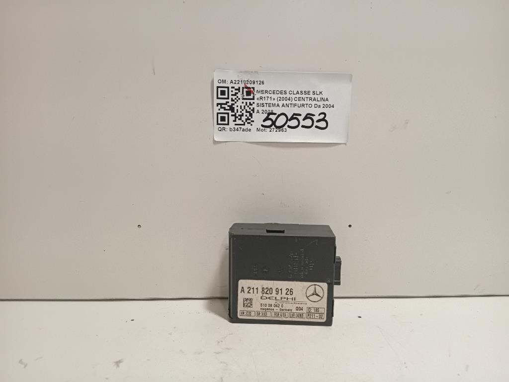 Assale POST A2043500141 Mercedes Classe E C207 Coupé 2010