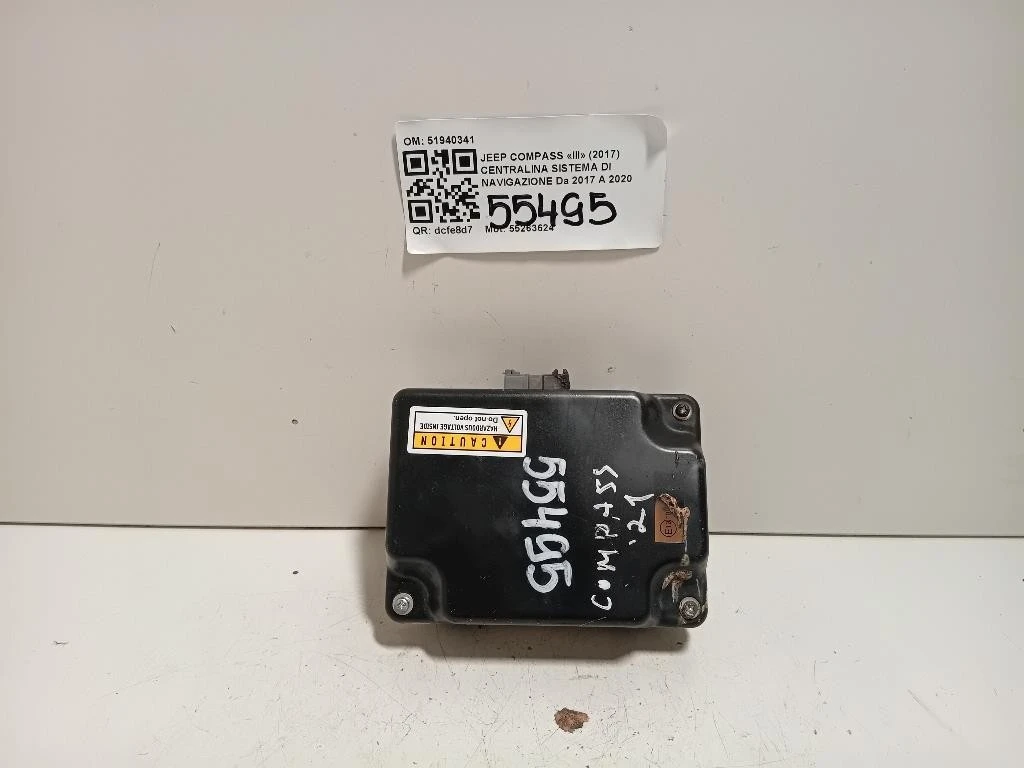 Centralina Sistema DI Navigazione 51940341 Jeep Compass III 2017
