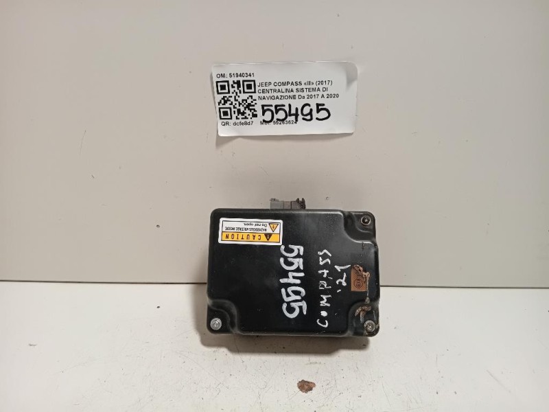 Centralina Sistema DI Navigazione 51940341 Jeep Compass III 2017