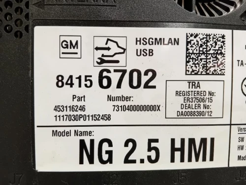 Griglia DI Ventilazione Paraurti ANT 8V3853037 Audi A3 8VA Sportback 2012