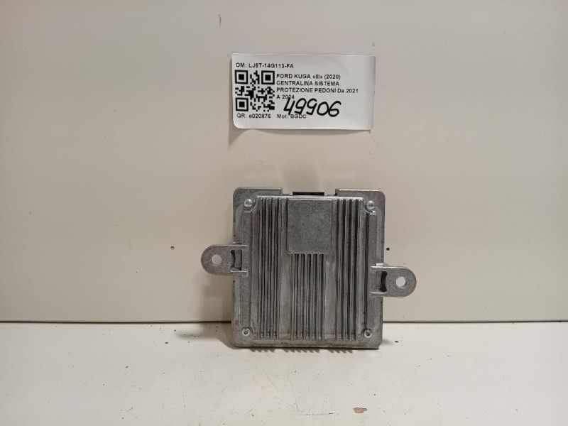 Centralina Sistema Protezione Pedoni LJ6T-14G113-FA Ford KUGA III 2020