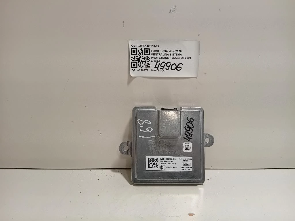 Centralina Sistema Protezione Pedoni LJ6T-14G113-FA Ford KUGA III 2020