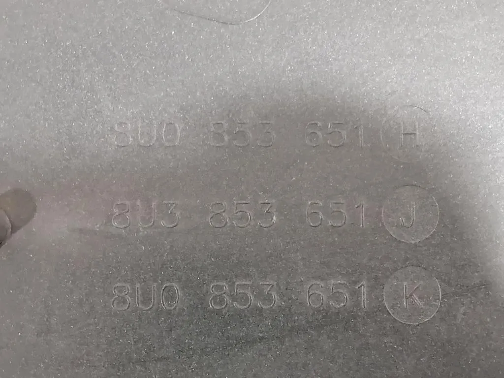 Griglia DI Ventilazione Paraurti ANT 8U0853651 Audi Q3 8UB 2012