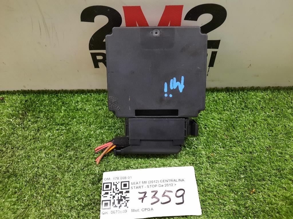 Centralina Start - STOP 17800801 Seat MII 2012