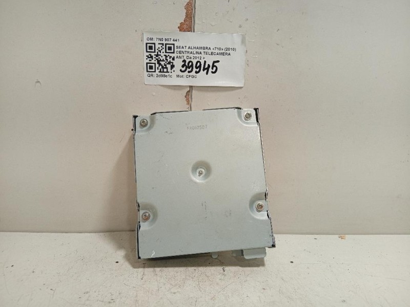 Centralina Telecamera ANT 7N0 907 441 Seat Alhambra 710 2010