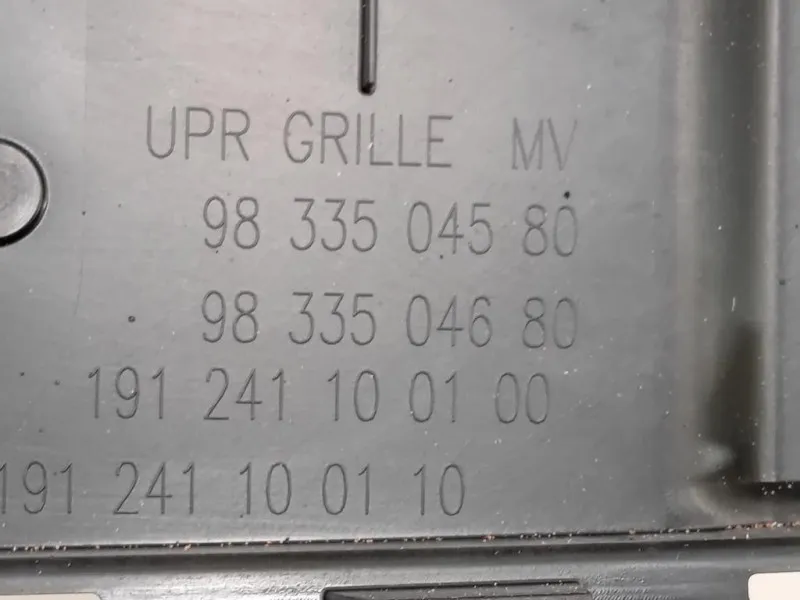 Griglia DI Ventilazione Paraurti ANT 98335045XT Citroen C3 III 2016