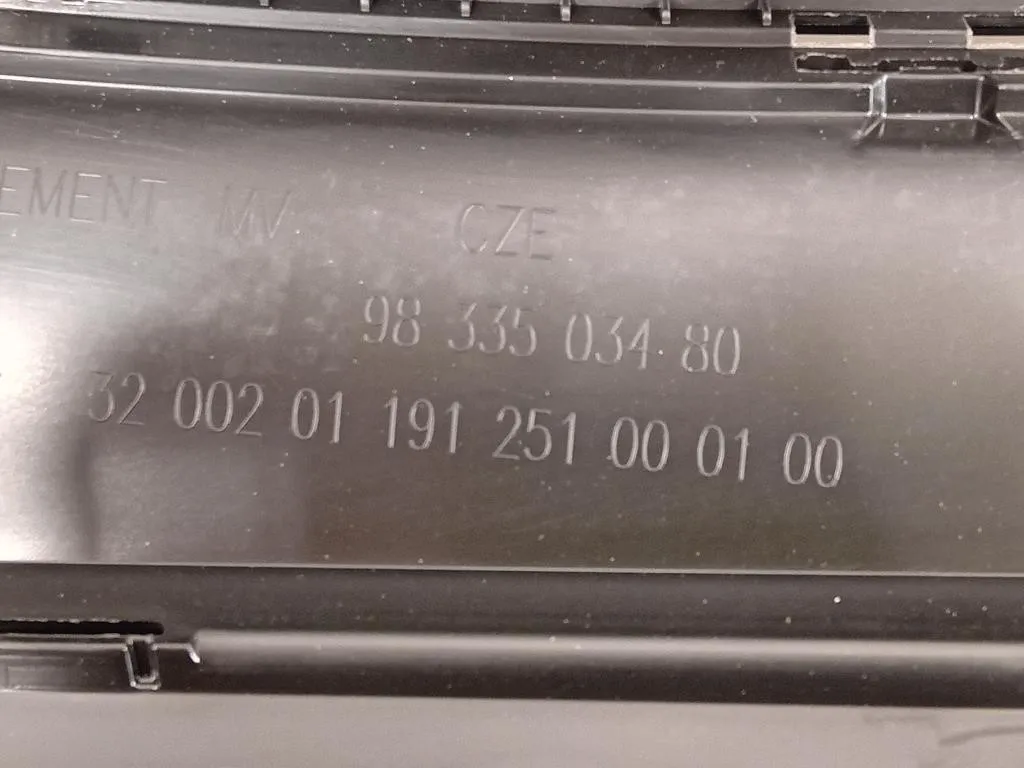 Griglia DI Ventilazione Paraurti ANT 9833503480 Citroen C3 III 2016