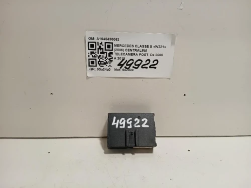Centralina Telecamera POST A1645430062 Mercedes Classe S W221 2006