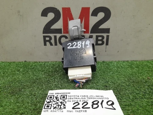 Centralina Tergilunotto 859400D030 Toyota Yaris IV 2014