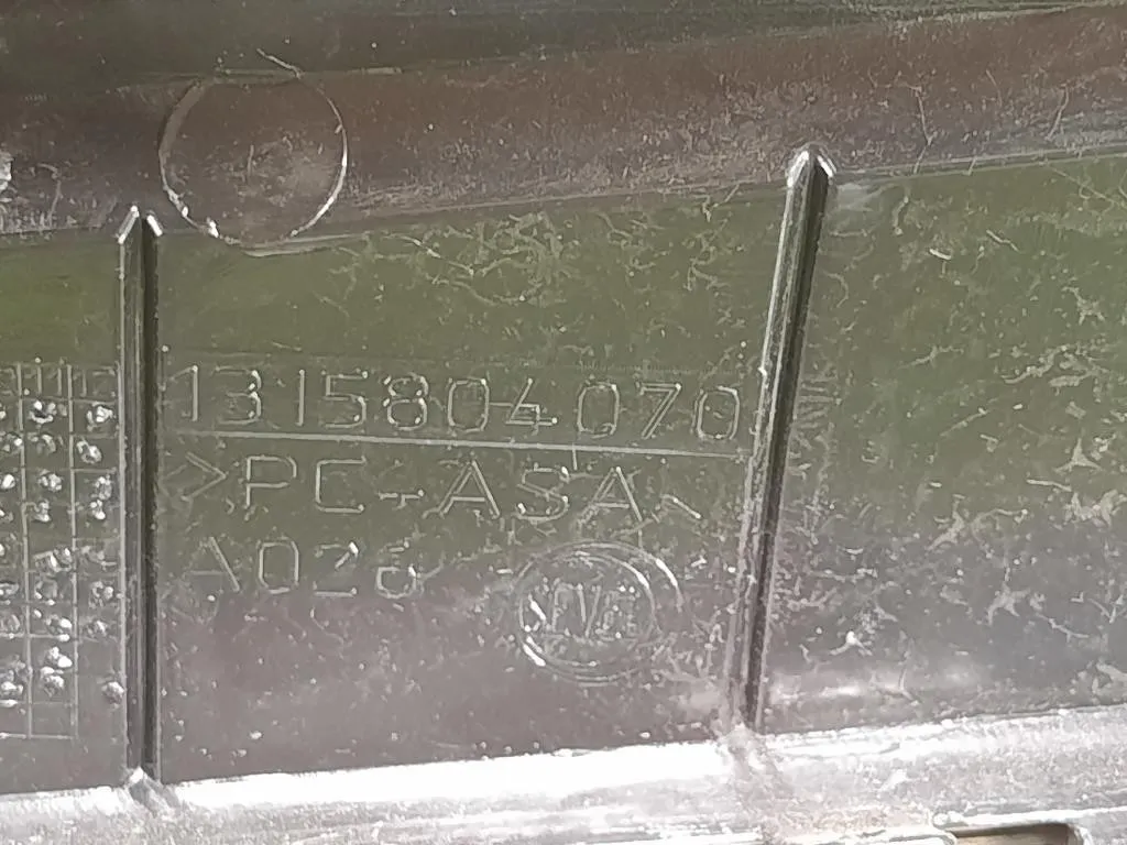 Griglia DI Ventilazione Paraurti ANT 1315804070 Citroen Jumper III 2014