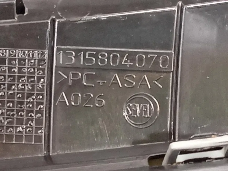 Griglia DI Ventilazione Paraurti ANT 1315804070 Citroen Jumper III 2014