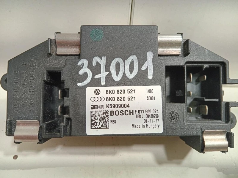 Centralina Ventola Raffreddamento 8K0 820 521 Audi A4 8K2 2008