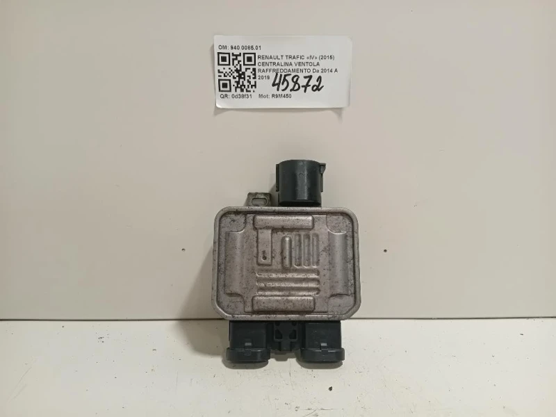 Centralina Ventola Raffreddamento 940 008501 Renault Trafic IV 2015