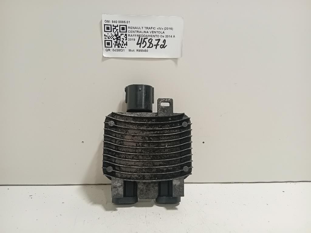 Centralina Ventola Raffreddamento 940 008501 Renault Trafic IV 2015