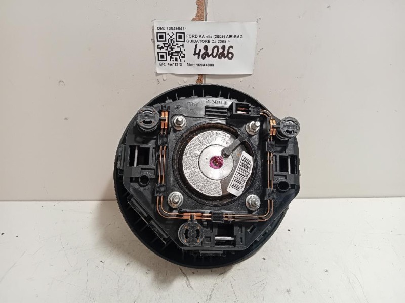 Air-bag Guidatore 735498411 Ford KA II 2009