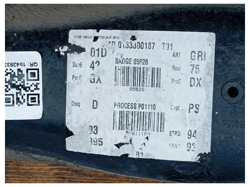 Assale POST 1647872280 Peugeot 308 II 2017